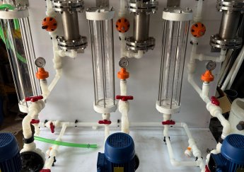 PVDF Malzemeden Üretilmiş Dozaj Pompalı Dozajlama Skid Sistemleri